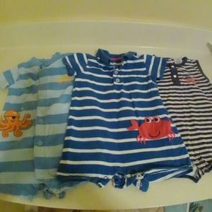 Infant-Toddler 18 Month Boys Rompers